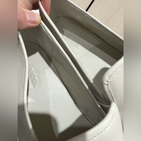 NEW VINCE leather slip on brenden shoes
